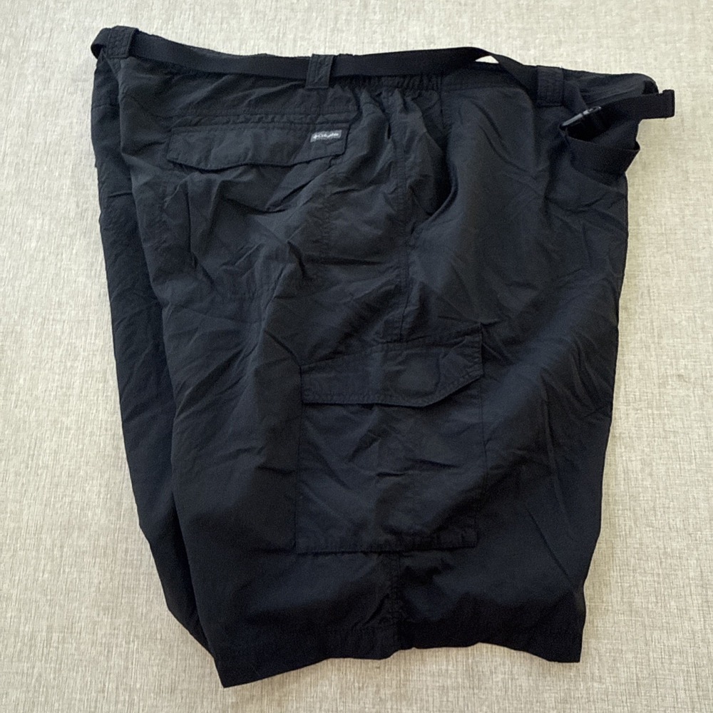 Columbia Cargo Shorts Mens Size 52 Waist Silver Ridge Belted Big & Tall Hiking - Picture 6 of 8